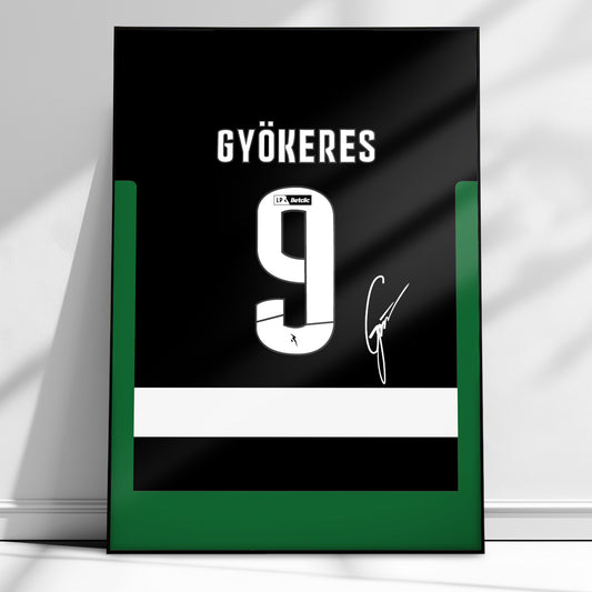 Viktor Gyökeres A3 (42x29,7cm)