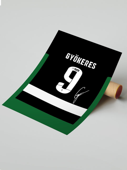 Viktor Gyokeres A3 (42x29,7cm)