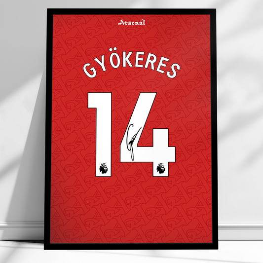 Gyokeres Arsenal 25/26 | A3 (42x29,7cm)