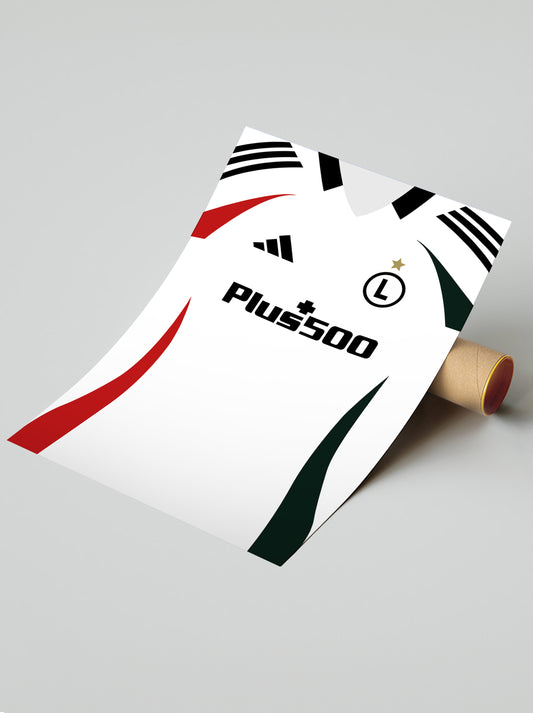 Legia Warszawa A3 (42x29,7cm)