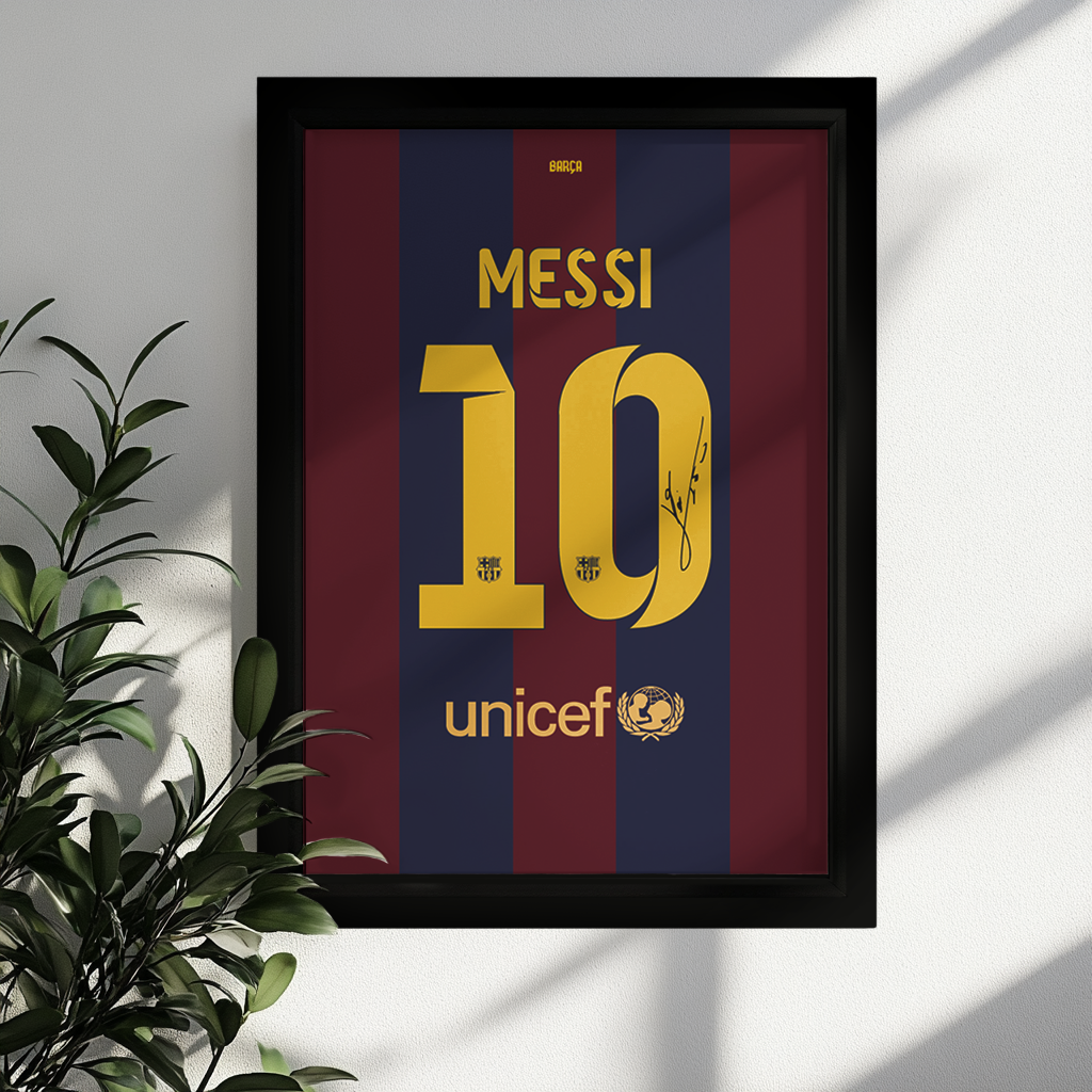 Messi FC Barcelona 14/15 | A3 (42x29,7cm)