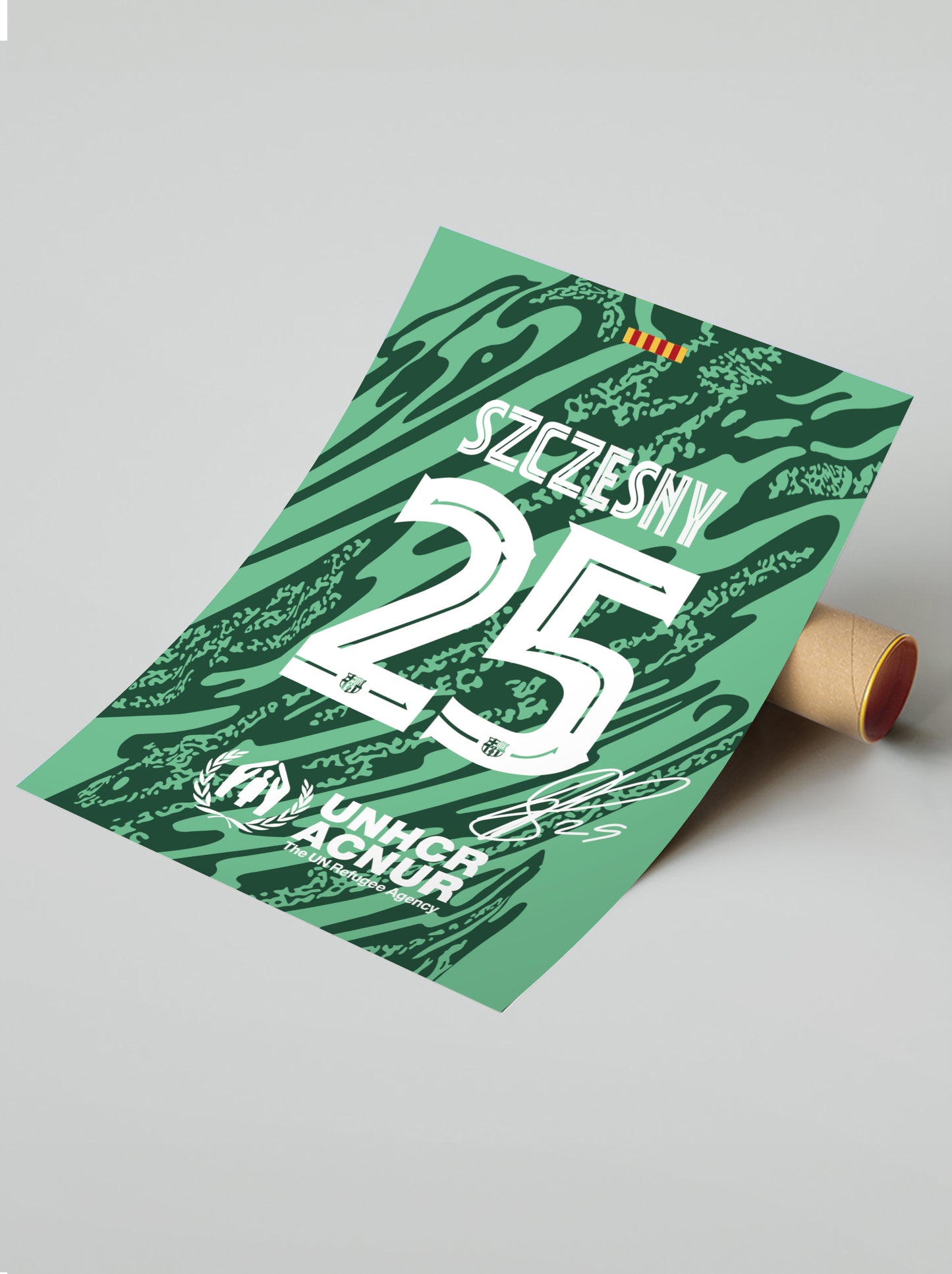 Wojciech Szczęsny A3 (42x29,7cm)