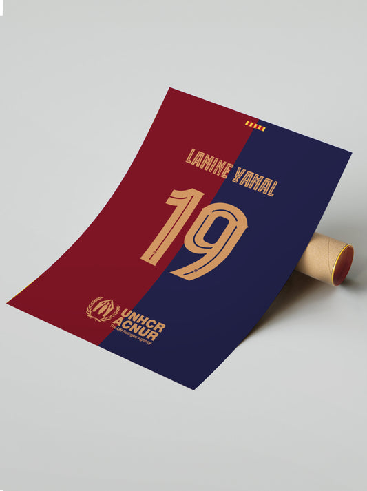 Lamine Yamal A3 (42x29,7cm)