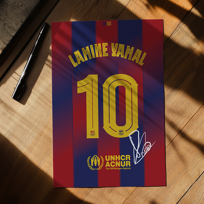 Lamine Yamal FC Barcelona 25/26 | A3(42x29,7cm)