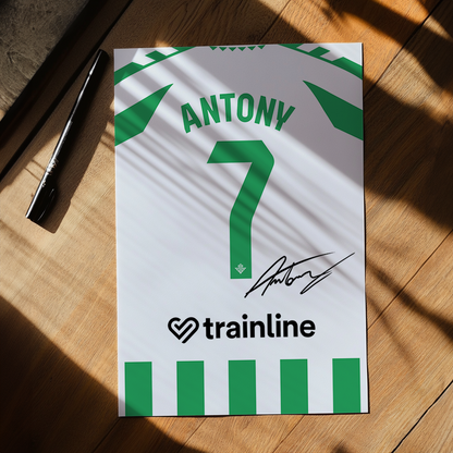 Antony Real Betis 24/25 | A3(42x29,7cm)