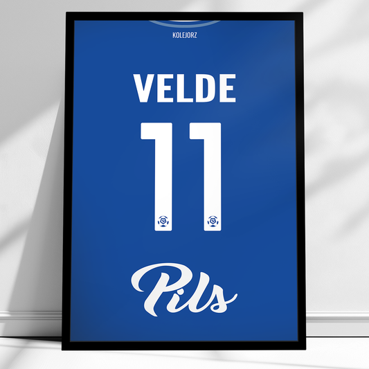 Velde Lech Poznań 24/25 | A3(42x29,7cm)