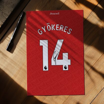 Gyokeres Arsenal 25/26 | A3 (42x29,7cm)