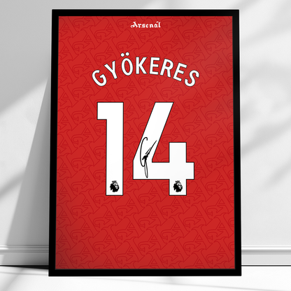Gyokeres Arsenal 25/26 | A3 (42x29,7cm)