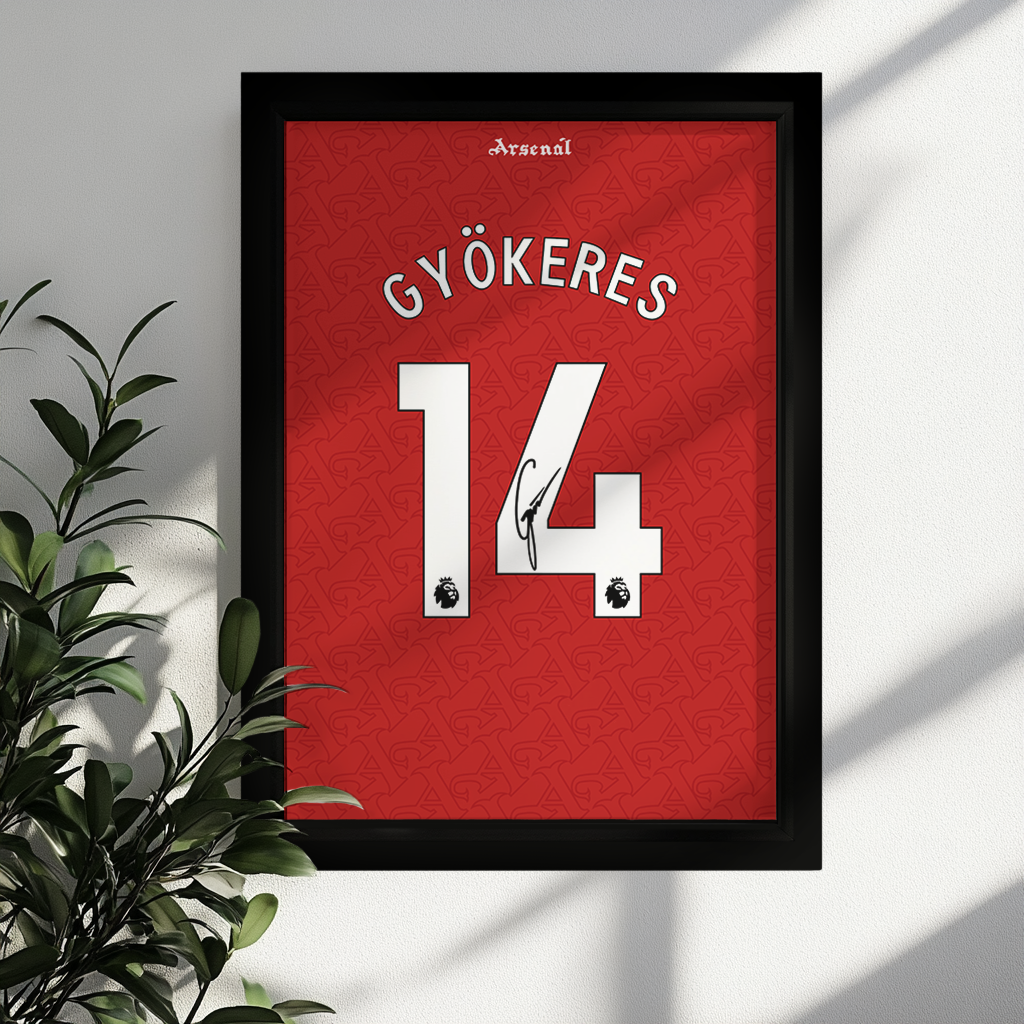 Gyokeres Arsenal 25/26 | A3 (42x29,7cm)