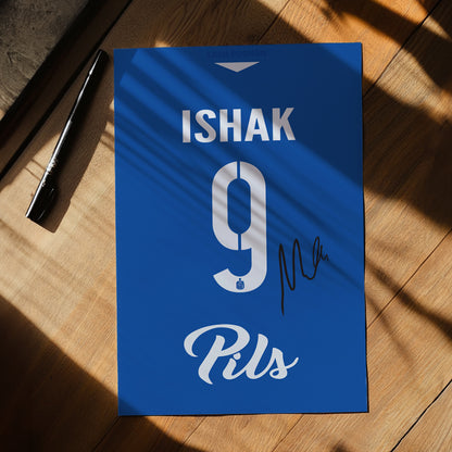 Ishak Lech Poznań 24/25 | A3(42x29,7cm)