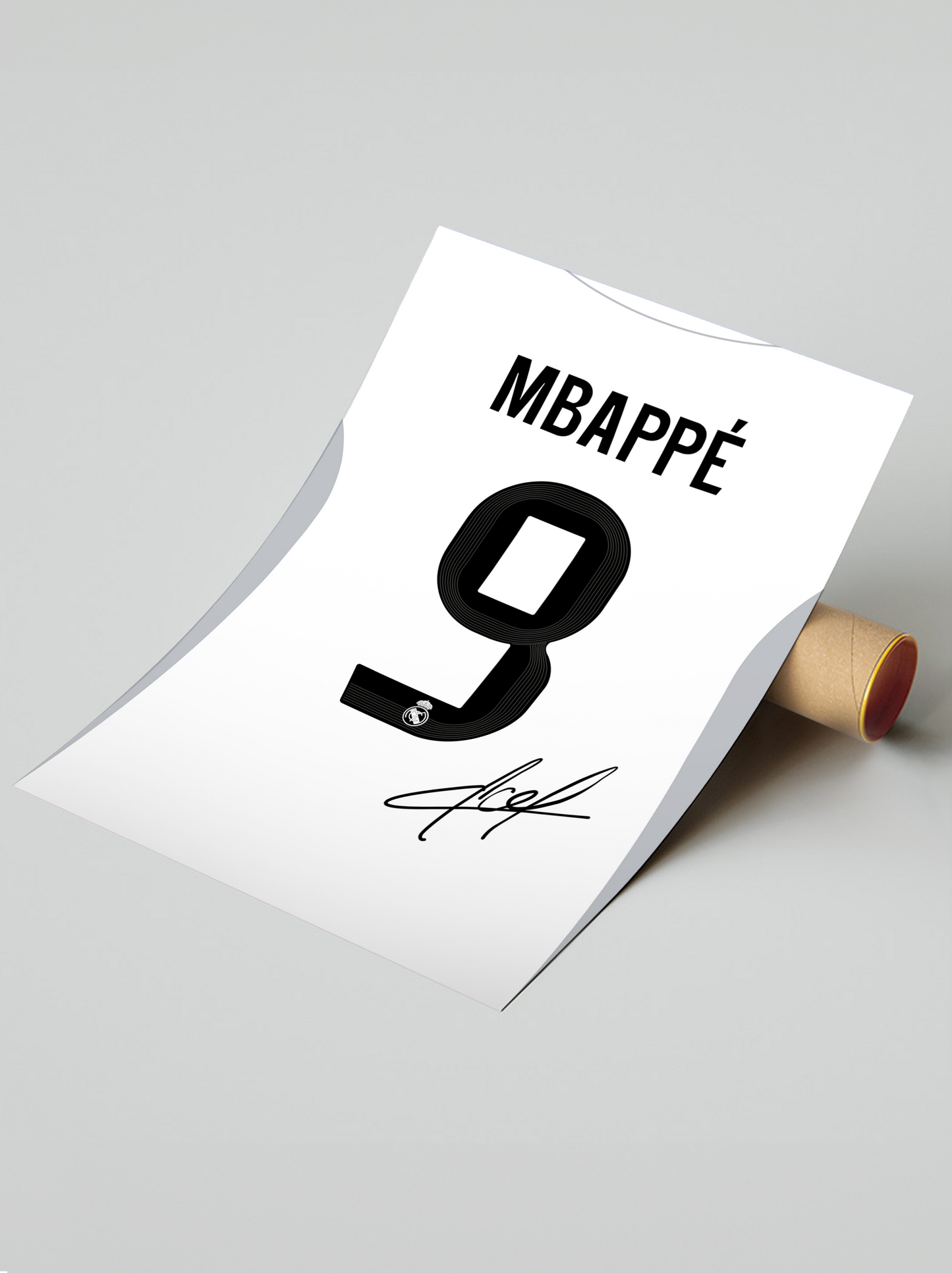 Mbappe Real Madryt 25/26 | A3 (42x29,7cm)