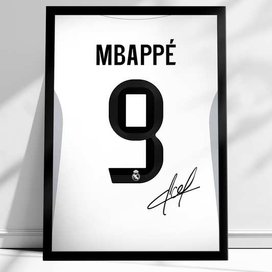 Mbappe Real Madryt 25/26 | A3 (42x29,7cm)