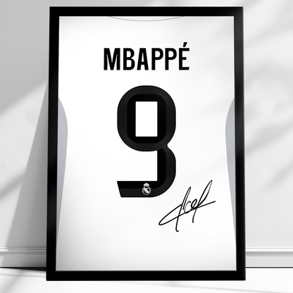 Mbappe Real Madryt 25/26 | A3 (42x29,7cm)