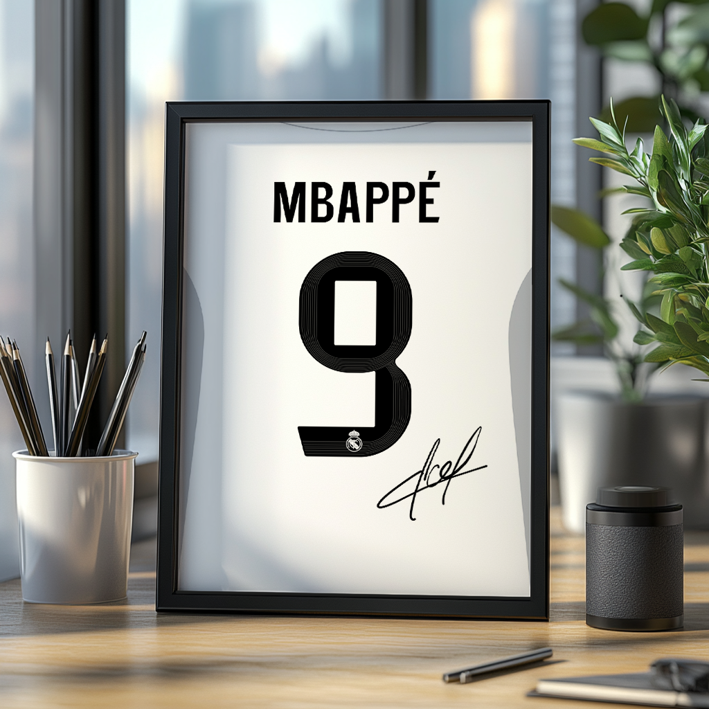 Mbappe Real Madryt 25/26 | A3 (42x29,7cm)