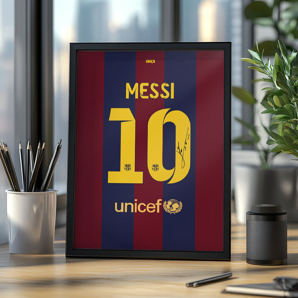 Messi FC Barcelona 14/15 | A3 (42x29,7cm)