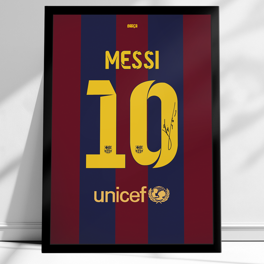 Messi FC Barcelona 14/15 | A3 (42x29,7cm)