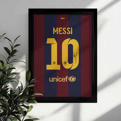 Messi FC Barcelona 14/15 | A3 (42x29,7cm)