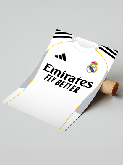 Real Madryt 25/26 | A3 (42x29,7cm)