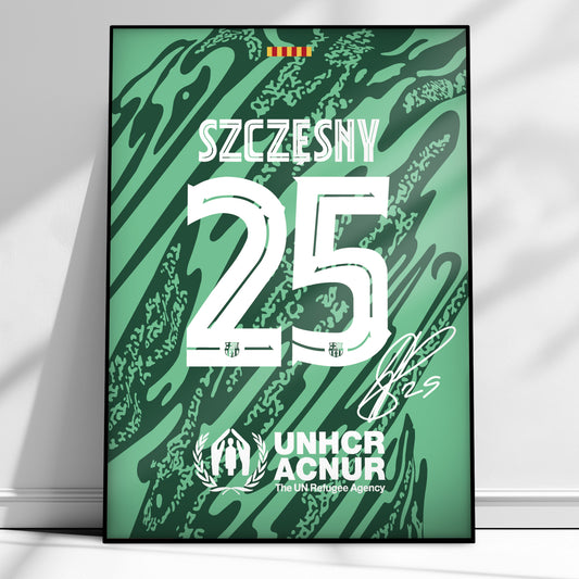 Wojciech Szczęsny A3 (42x29,7cm)