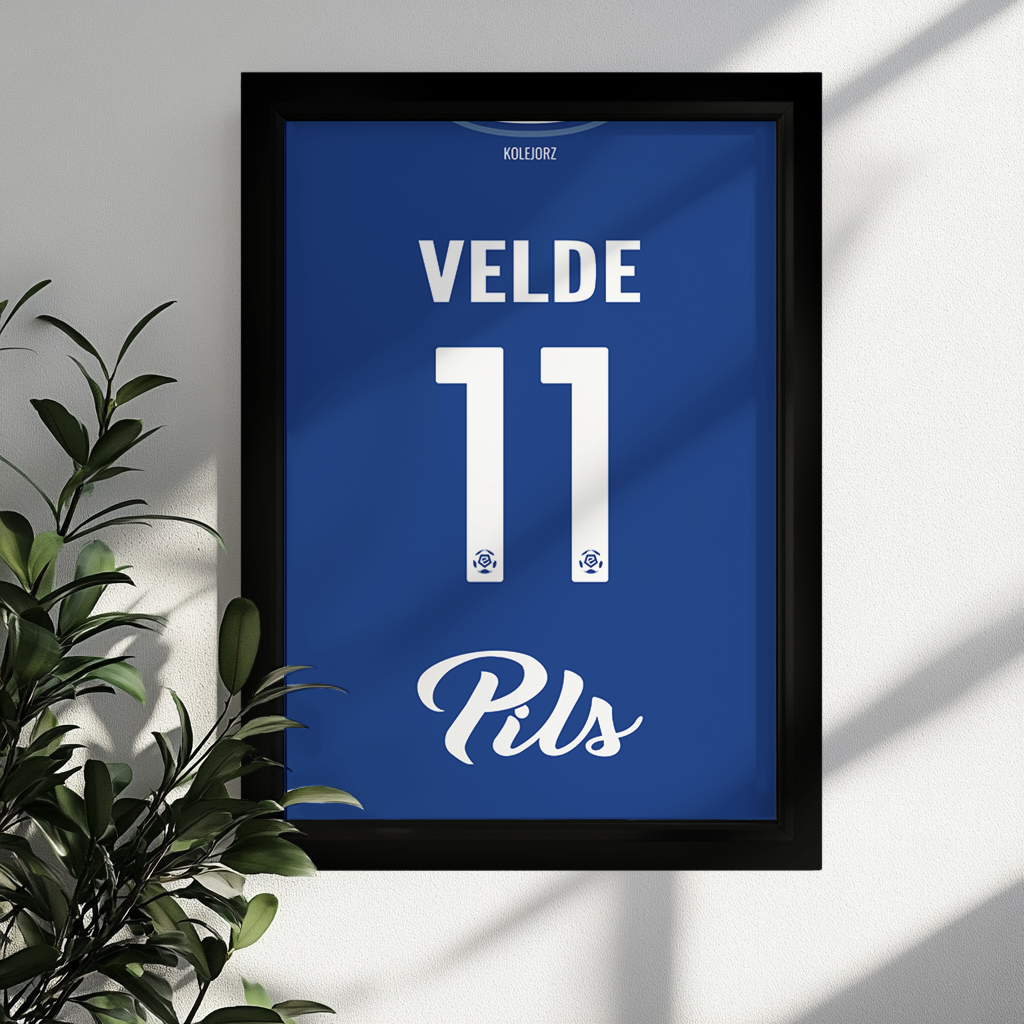 Velde Lech Poznań 24/25 | A3(42x29,7cm)