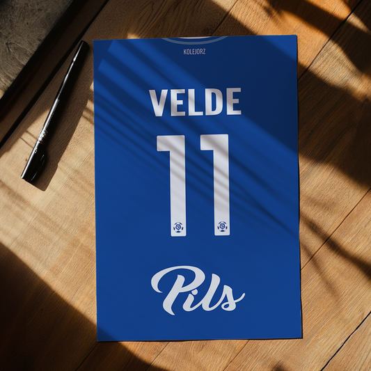 Velde Lech Poznań 24/25 | A3(42x29,7cm)