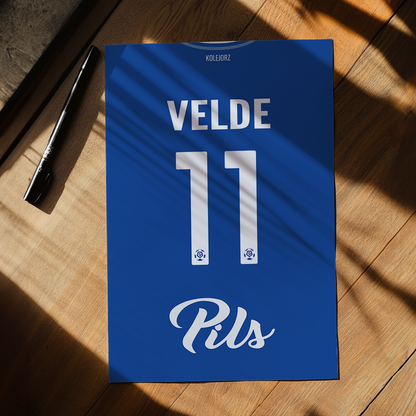 Velde Lech Poznań 24/25 | A3(42x29,7cm)